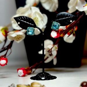 Ear Studs, Mint Blue Earring